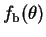 $\displaystyle f_\br(\theta)$