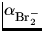 $\alpha_{\Br_2^-}$